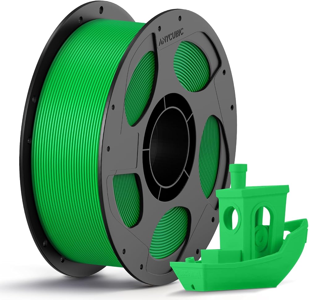 Anycubic PLA Filament 1.75mm 1kg Green Intelligent Identification