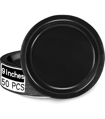 Creative Converting Touch Of Color Plastic Dinner Plates - Cobalt Blue, 8.75 Inch, Pack Of 20