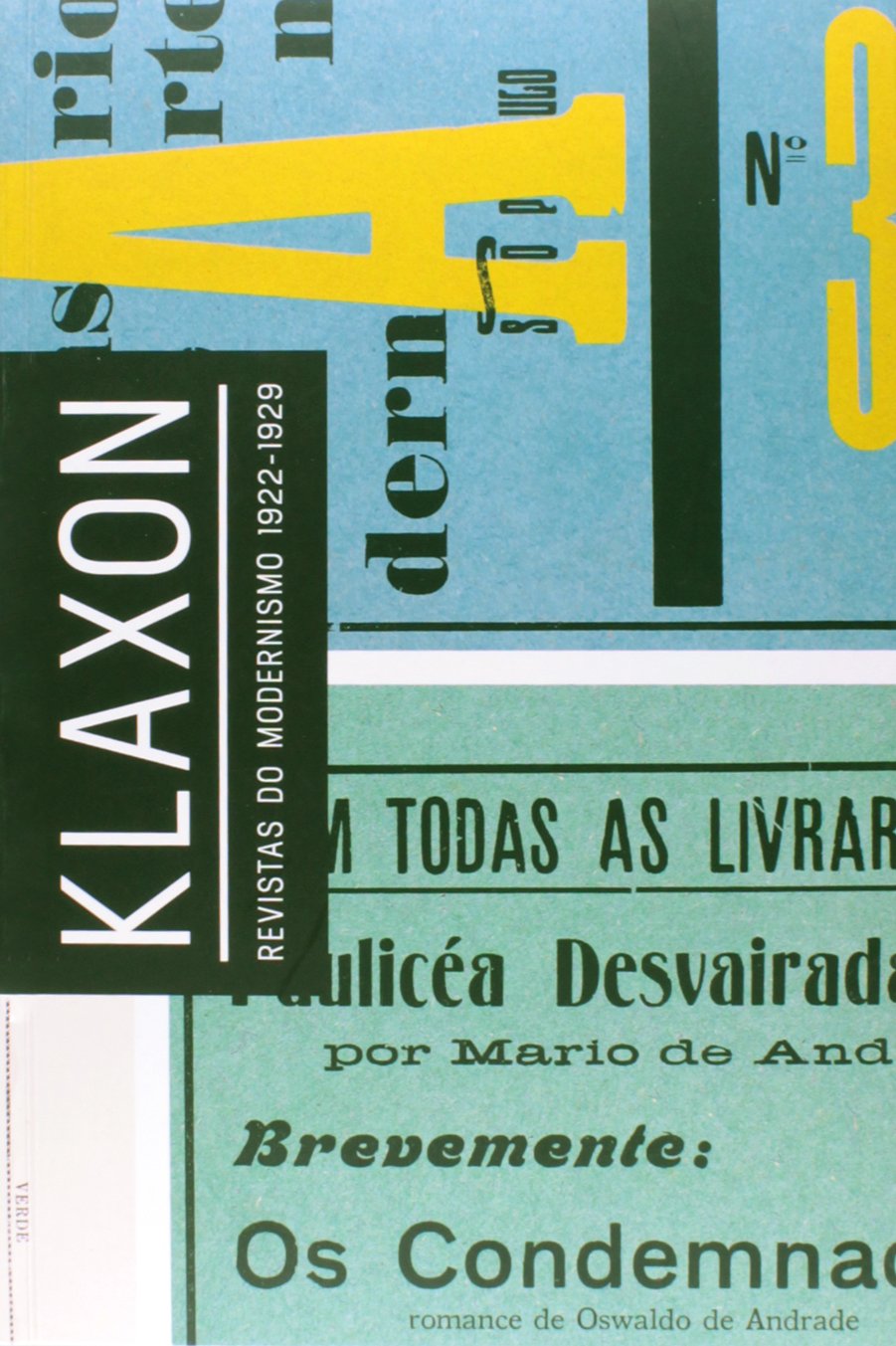Resultado de imagem para klaxon revistas do modernismo 1922 1929