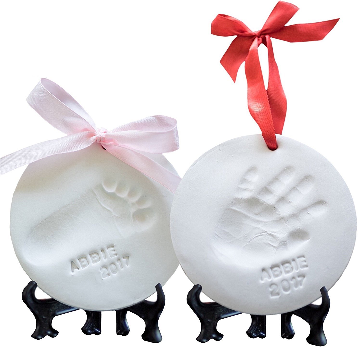Little Hippo Premium Ornament Keepsake Kit, Baby Handprint kit And Footprint Kit 643710993684 eBay