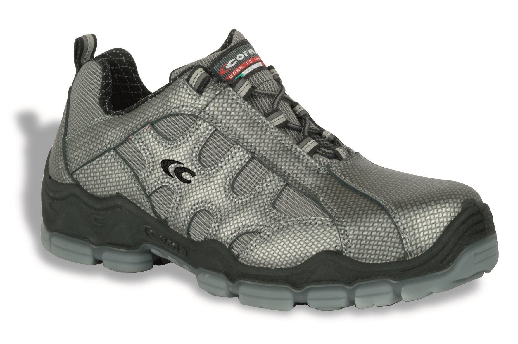 Cofra 20030-000.W41 Size 41 S1 P SRC "Miro" Safety Shoes - Grey - EN safety certified