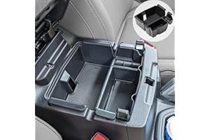EDBETOS Center Console Organizer Tray Compatible with Jeep Wrangler JL/JLU 2018-2021 2022 2023 2024 Accessories Jeep Gladiator JT Truck 2020-2023 Armrest Storage - Won't Covers The Light Inside