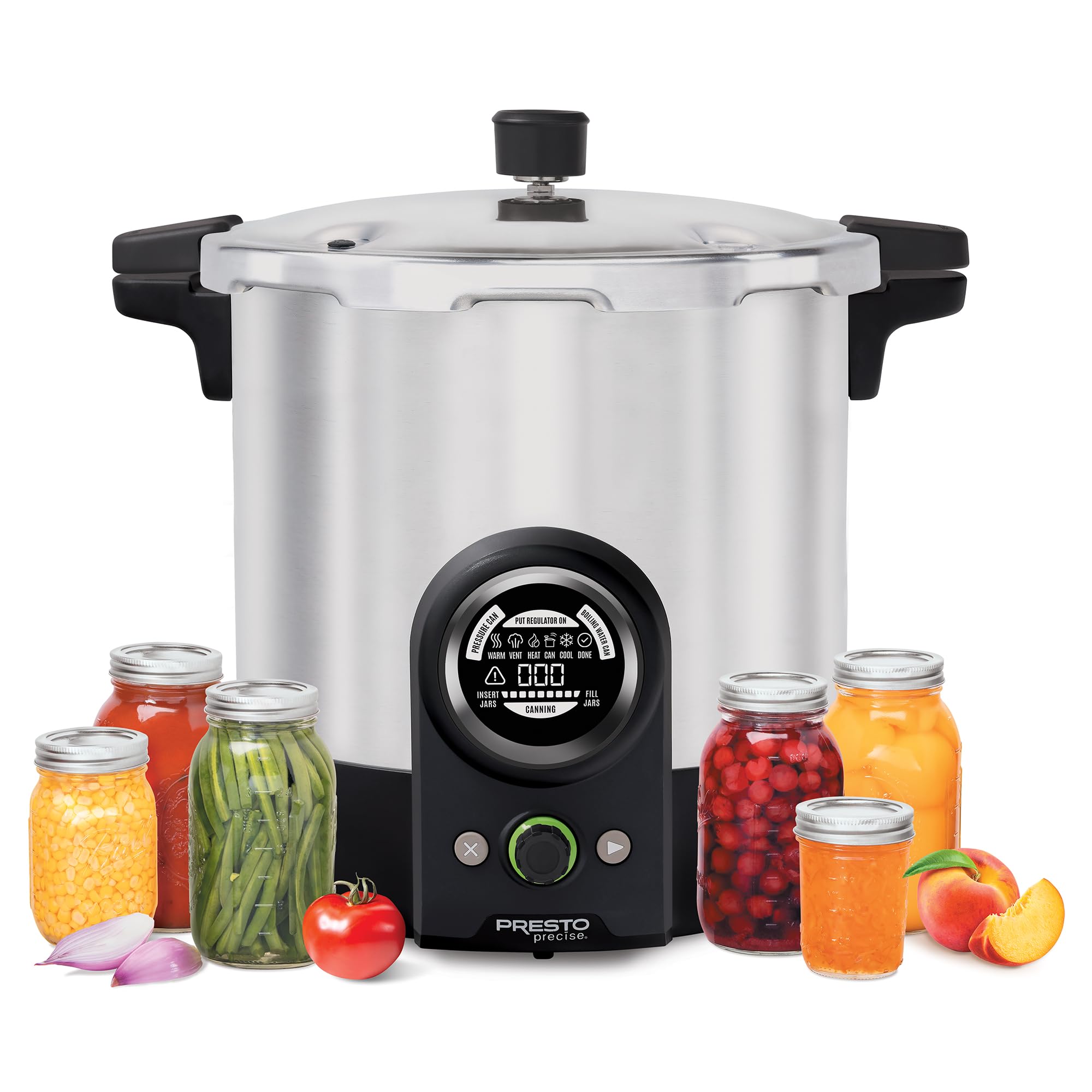 Presto 02153 Envasadora a presión digital precisa de 23 cuartos