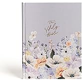 CSB Notetaking Bible, Large Print Hosanna Revival Edition, Lavender/Peach Cloth Over Board, Black Letter, Single-Column, Jour