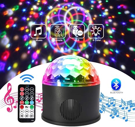 disco ball bluetooth speaker