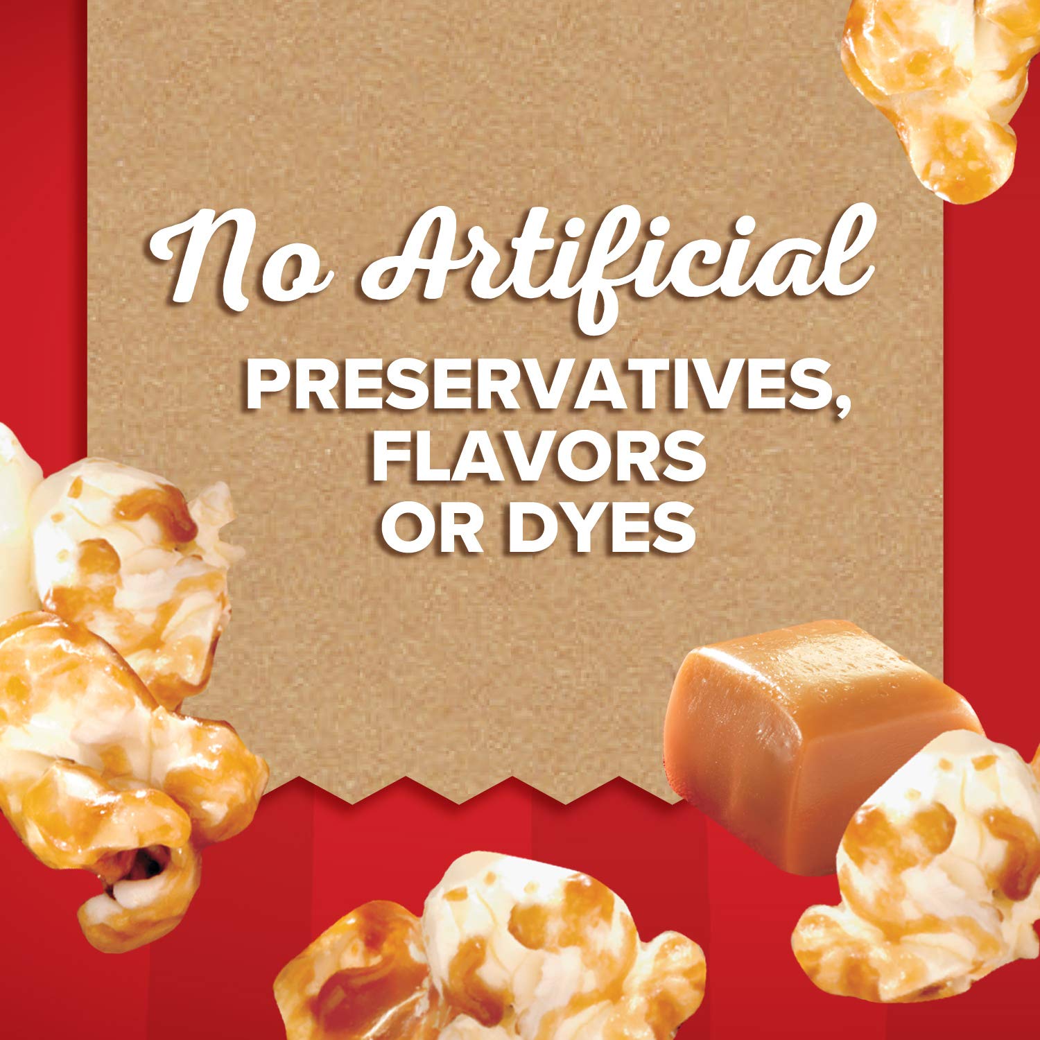 Orville Redenbacher’s Melt On Caramel Microwave Popcorn(2 Bags and