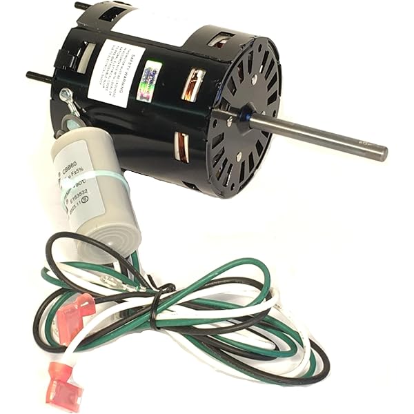 IMM Replacement for Manitowoc 2412929 Fan Motor with Capacitor 115 