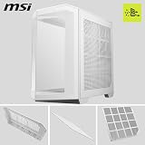 MSI MAG PANO 100R PZ White ATX PC Case with USB 20Gbps Type-C view 3