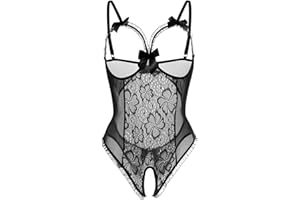 Lingerie for Women One-Piece Teddy Lingerie Sexy Bodysuit Lace Nightie