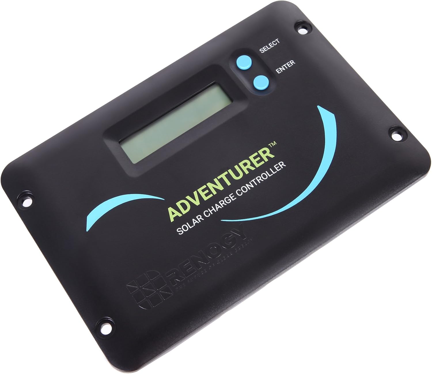 Renogy Adventurer 30A 12V/24V Negative Ground PWM Flush Mount Charge Controller with LCD Display, Compatible with Sealed, Gel, Flooded and Lithium Batteries : Garden & Outdoor