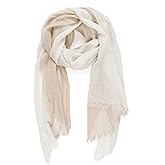 MELIFLUOS DESIGNED IN SPAIN Scarf for Women Lightweight Geometric Fashion For Summer Fall Scarves Shawl Wraps