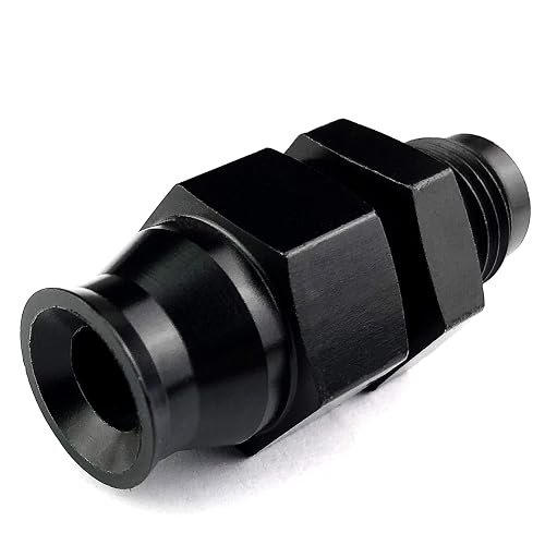 Raccord Tuyau Évasé 6AN Mâle Vers 6AN Mâle Avec Port Pression 1/8 Raccord Tuyau Évasé 6AN Mâle Vers 6AN Mâle Avec Port Pression 1/8