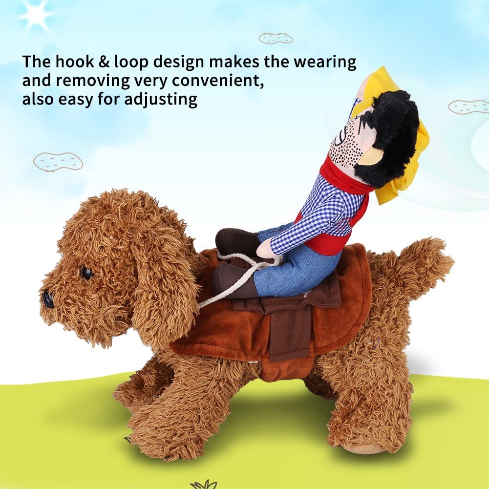 Dog Cowboy Costume Vest for Halloween Party Birthday Celebration, and Festival Events - Image 5