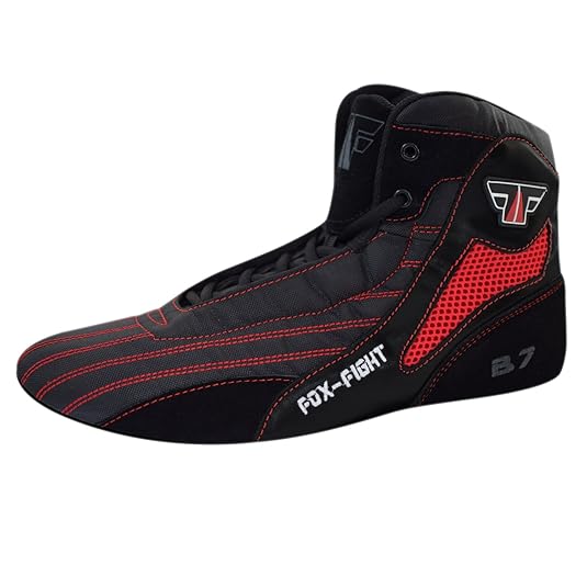 FOX-FIGHT B7 Sambo Schuhe professionelle hochwertige Qualität Ringer Wrestling Schuhe Mattenschuhe Wildleder Leder mit Wildle