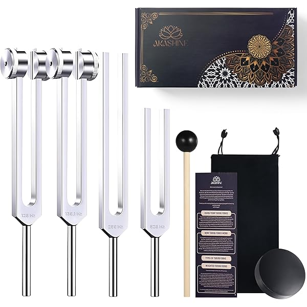 Amazon.com: Ohm Therapeutics HIGH OHM Octave Tuning Fork Set for