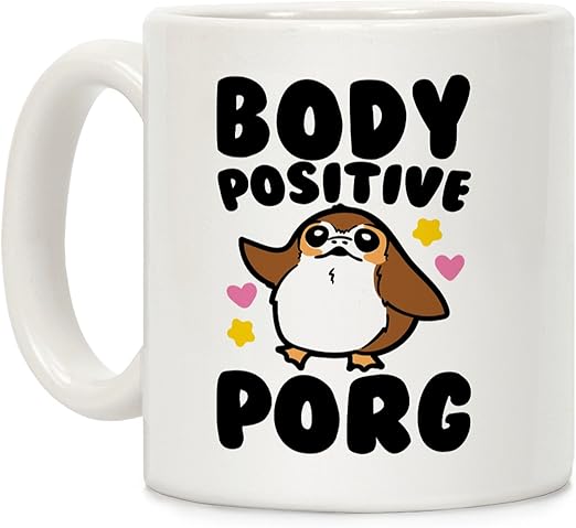 porg coffee mug