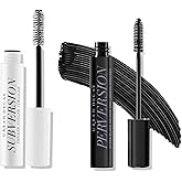 Urban Decay Perversion Volumizing Black Mascara + Subversion Eyelash Primer Bundle - for Length & Volume - Bold, Buildable Lash Look