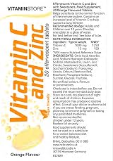 Vitamin Store Vitamin C & Zinc Effervescent Tablets - Vegan, 120 Tablets view 4