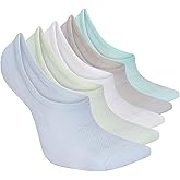 Skechers Women's Slip-ins 5-Pack Performance No Show Liners, Lightweight & Breathable Mesh