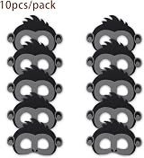 Jtnohx Felt Animal Masks 10 Pcs Kids Gorilla Costume Birthday Party Supplies view 2