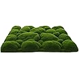 EXCEART Moss Wall Panel Simulation Green Moss Stone Foams Tile Board DIY Craft Wall Background Decoration for Home Living Room Bedroom