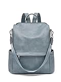CLUCI Backpack Purse for Women Backpack Purse Black