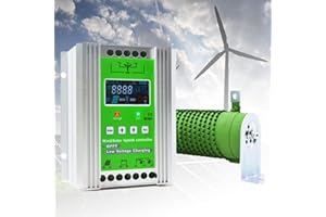 AALGO Wind Turbine Solar Hybrid Charge System 3000W-8000W,MPPT Charge Controller,12V/24V/48V Battery Off Grid Controller,Wind Turbine,Solar Panel,Regulator,Unloader,48V-5000W