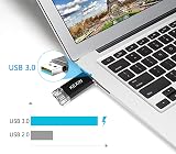 KEXIN 128GB USB C Flash Drive USB 3.0 Dual OTG Type C Memory Stick Black view 4