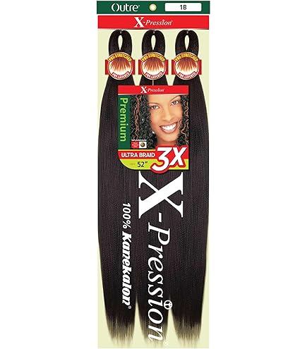 PARUFY エモーショナルエクスプレッション 3本セット Amazon.com : Sensationnel Braids XPRESSION 3X Pre-Stretched Braid