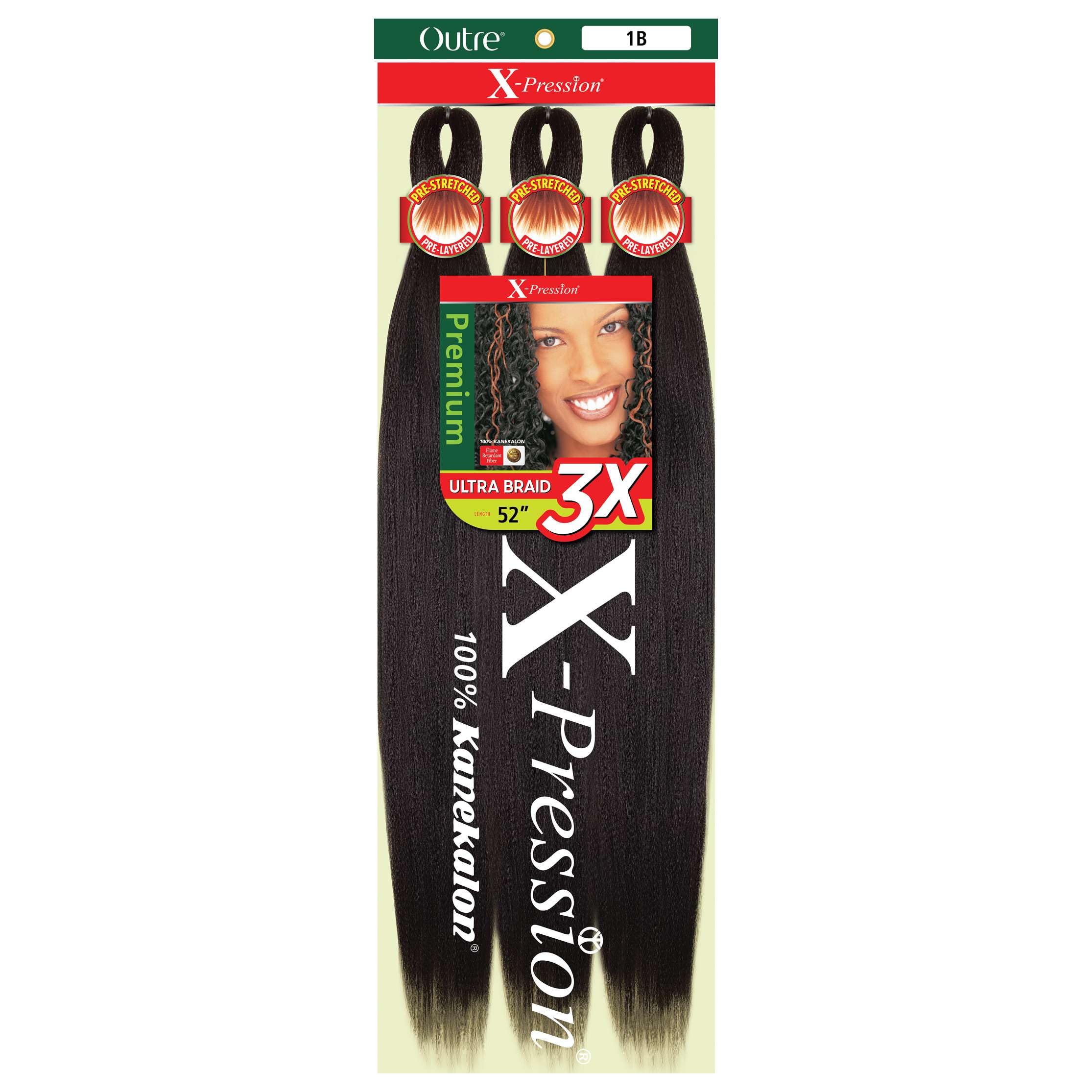 Outre X-Pression Braid - Pre Stretched Braid 52" 3X