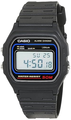 Casio Men's AE1200WH-1AV Black Plastic Quartz Watch with Digital Dial: Casio: Amazon.co.uk: Watches