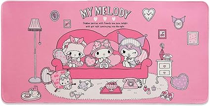 Amazon カラー マイメロディ サンリオ キャラクター デスクマット ハローキティ マイメロディ ポチャッコ クロミ ピアノ ポムポムプリン ピンク 女の子 お洒落 おしゃれ かわいい 学習机 子供 マット テーブルマット マウスパッド 滑り止め 学習机マット 学習デスク