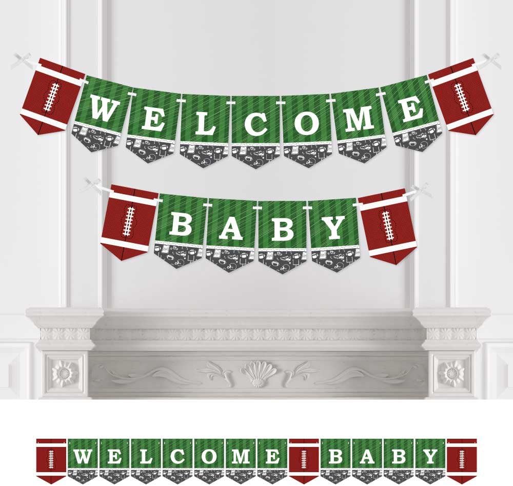 Amazon Com Big Dot Of Happiness End Zone Football Baby Shower