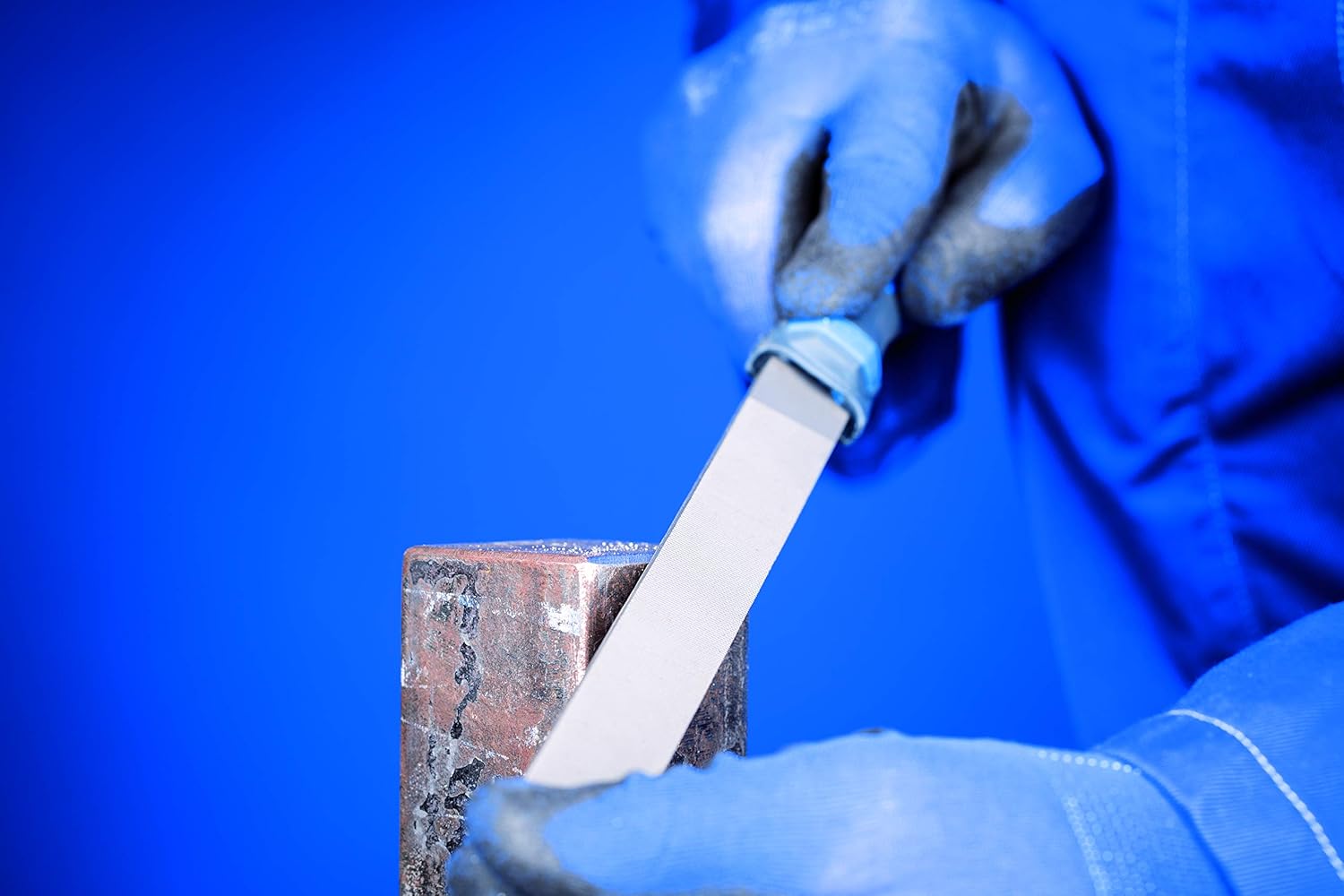 Pferd 11210307 Type of Cut 2 Hand File, Silver/Blue, 300 mm - Image 5