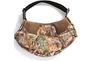 HOT SHOT Men’s Shaped Textpac Camo Hand Muff, Insulated Hand Warmer Pouch, Cold Weather Gear for Hunting, Hiking, Camping