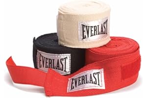 Everlast Core Handwraps 120in – Boxing Hand Wraps for Gloves, Wrist & Knuckle Support