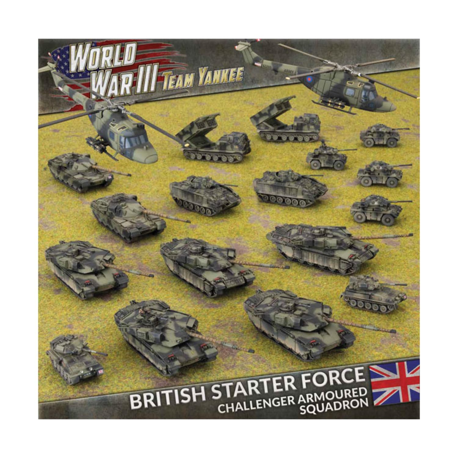 Flames of War British Starter Force: Challenger Armoured Squadron, Armoured Squadron