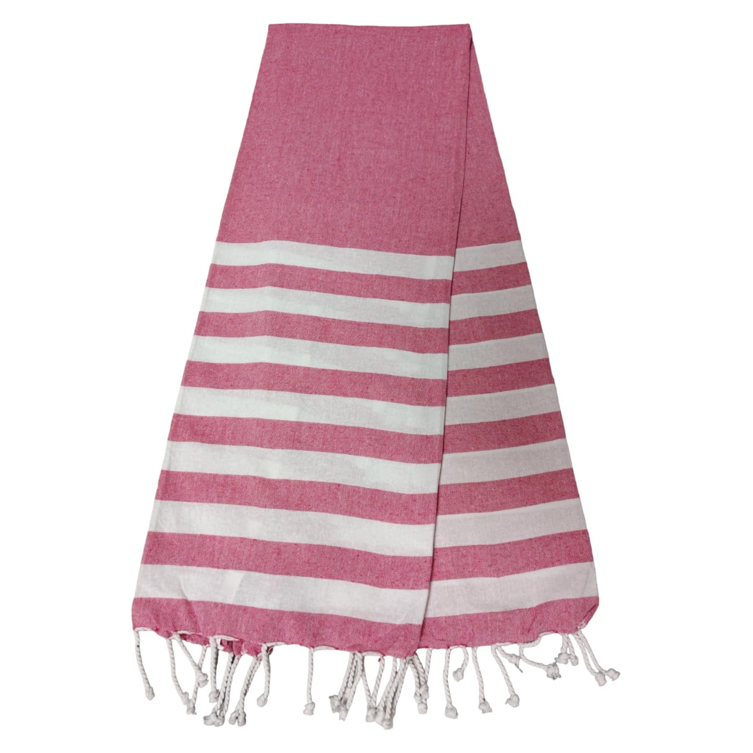 Atout Ciel Beach Towel with Fringe 90 x 180 cm Pink
