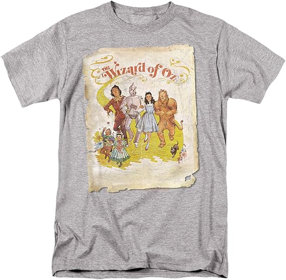 Amazon.com: The Wizard of Oz Poster Unisex Adult T Shirt for Men and Woman: Clothing