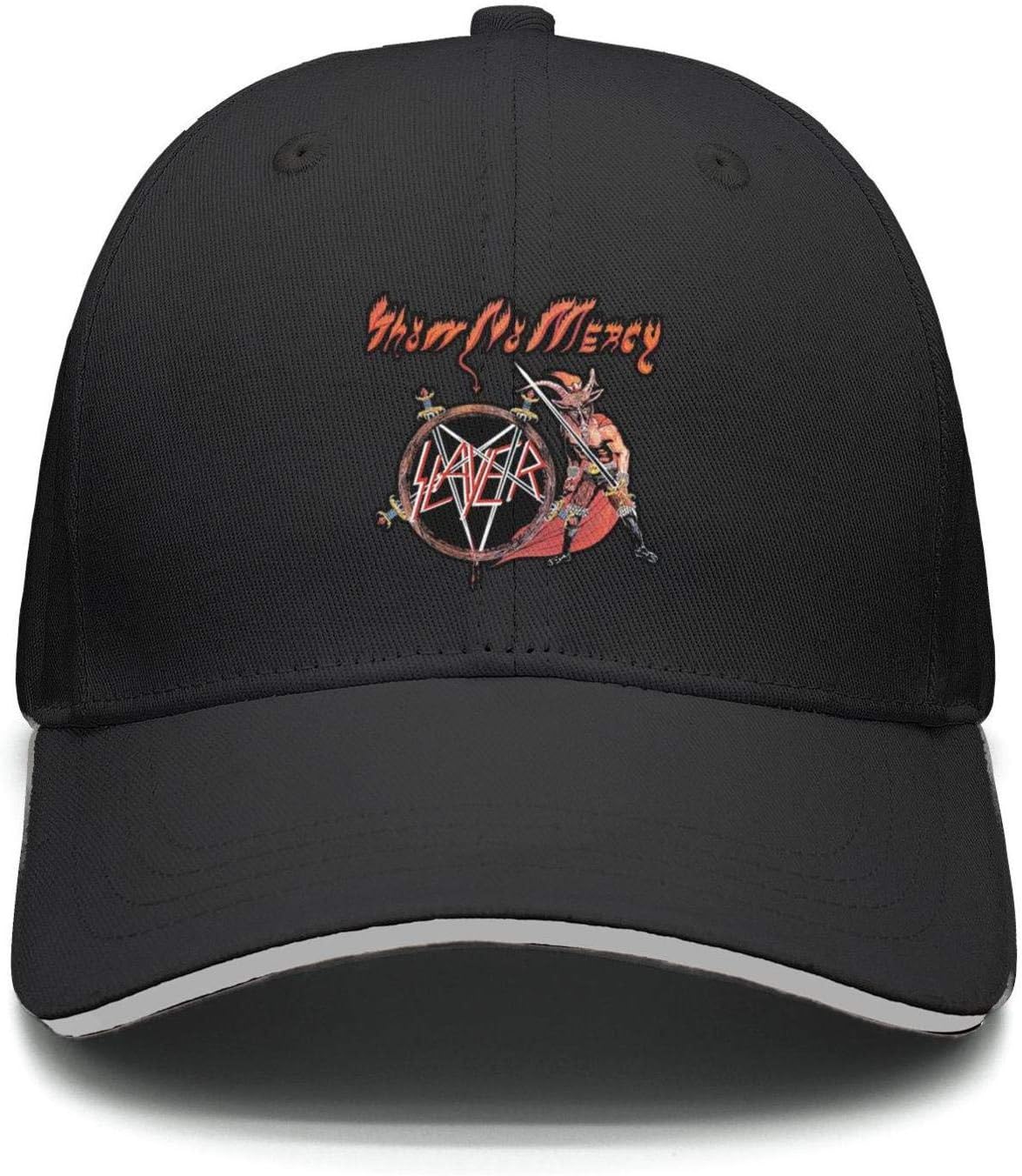 Show-No-Mercy- Man Cap Pattern Adjustable Snapback Hat