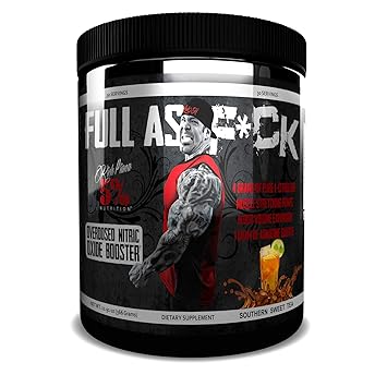 Rich Piana 5% Nutrition Full AS F*CK Overdosed Nitric Oxide Booster (Southern