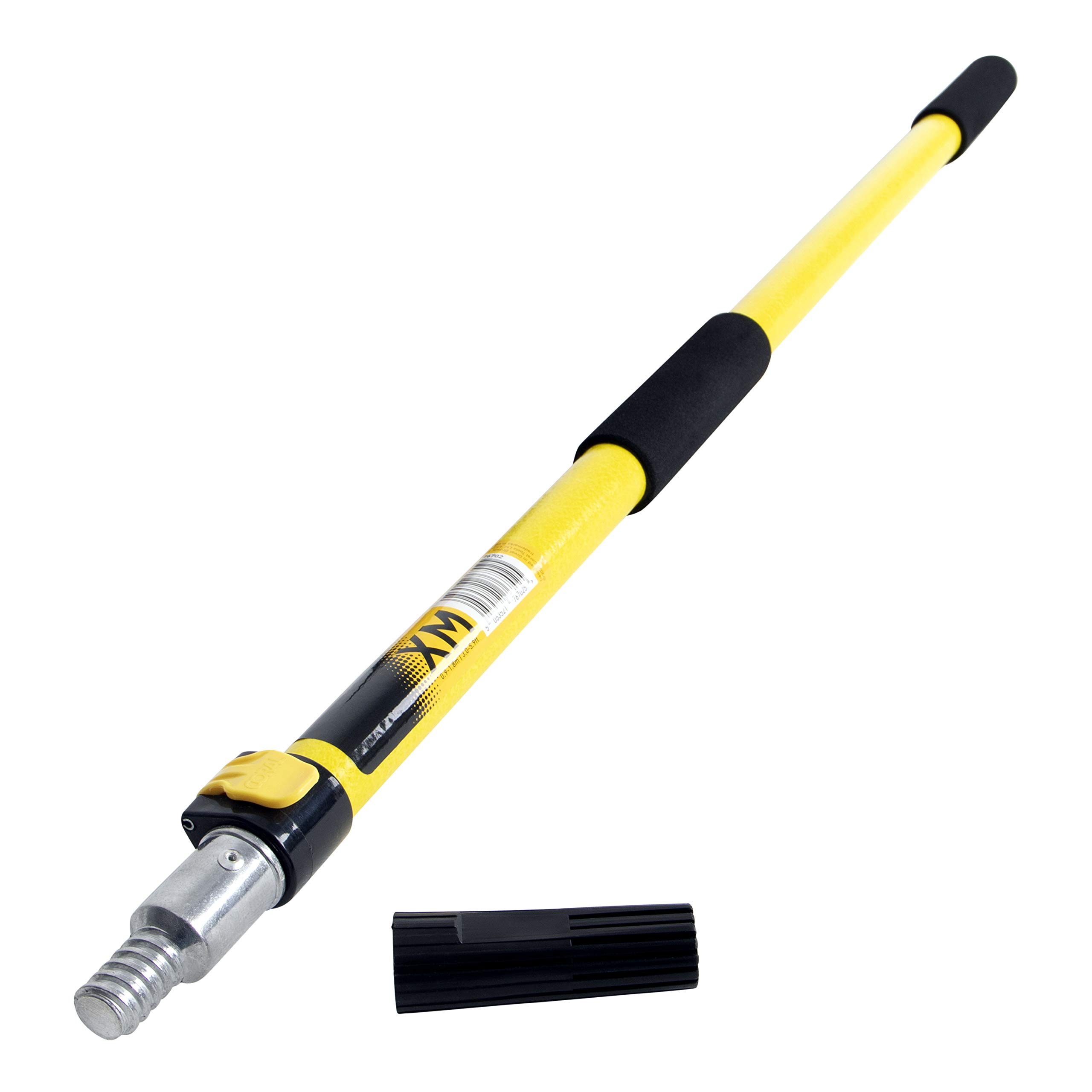Coral 76702 Endurance Fibreglass Telescopic Extension Pole with Flip-Cam Lock 0.9-1.8M / 3-6FT