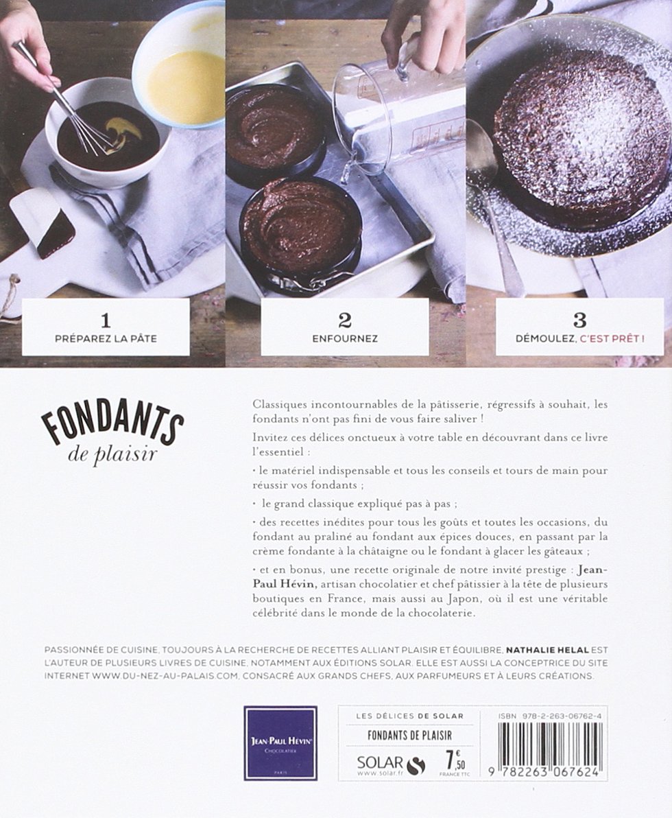 Fondants De Plaisir Les Delices De Solar French Edition Helal Nathalie Amazon Com Books