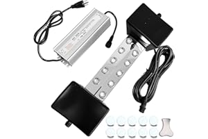 MEZURUN Ultrasonic Fogger 10 Head Ultrasonic Mist Maker,7000ml/H，350W Mist Maker Fogger,10 Head Ultrasonic Fogger Mist Maker,10 Head Ultrasonic Mist Maker fogger Ultrasonic Mister Fogger 10 Head Fogger