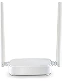 Tenda N301 N300 Wireless Wi-Fi Router, Easy Setup, Up to 300Mbps, White