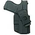 B Bluetac Kydex IWB Holster, Works with Various Optics Sight