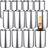 Wine Chiller Bucket Stainless Steel Wine Chiller Bottles for 750 ml Insulated Double Layer Bucket Cooler for Parties Bar(12 Pcs)