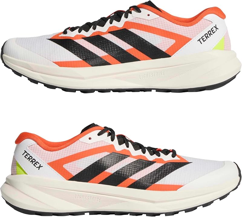 Homme Terrex Agravic Lite Shoes, FTWR White/Core Black/Impact Orange, 43 1/3 EU — photo 6 sur 7