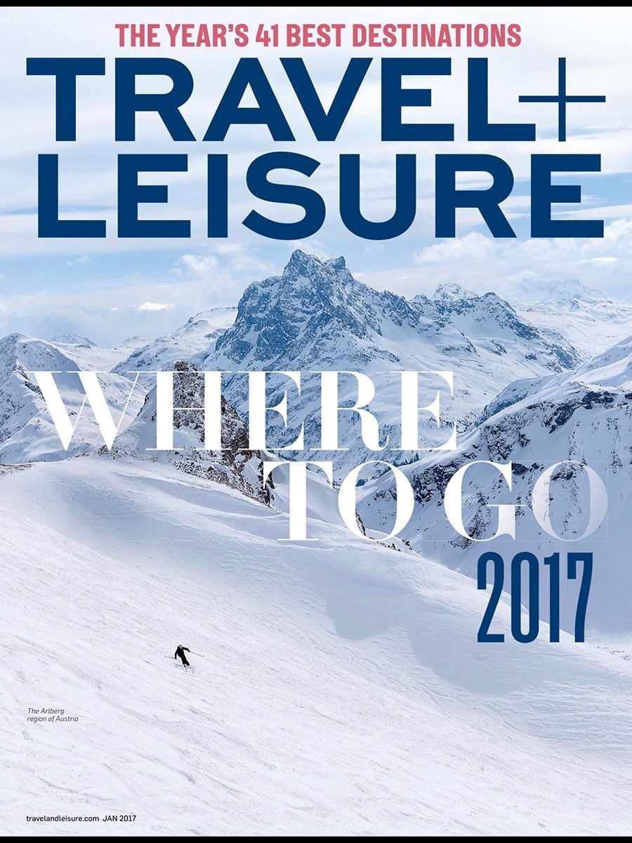 Travel Leisure Magazine January 2017 Where To Go 2017