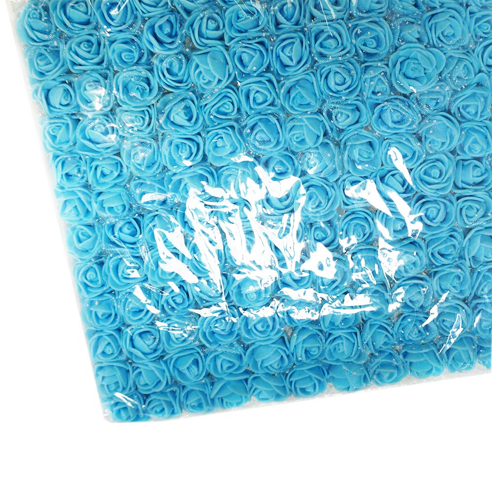 Weehey 144PCS Mini Foam Rose Flores Artificiales para la 